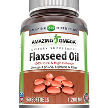 Льон Amazing Omega Flaxseed Oil Amazing Nutrition