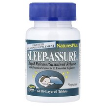 Sleep Assure Поддержка сна Natures Plus 60 таблеток Sleep Assure Поддержка сна Natures Plus 60 таблеток