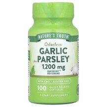 Odorless Garlic & Parsley Экстракт Чеснока Nature's Truth