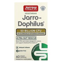 Ultra Jarro-Dophilus Пробиотики Jarrow Formulas 60 капсул Ultra Jarro-Dophilus Пробиотики Jarrow Formulas 60 капсул