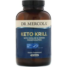 Олія Антарктичного Кріля Keto Krill Dr. Mercola 180 капсул Олія Антарктичного Кріля Keto Krill Dr. Mercola 180 капсул