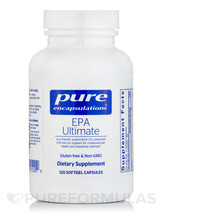 EPA Ultimate ЭПК Pure Encapsulations 120 капсул EPA Ultimate ЭПК Pure Encapsulations 120 капсул