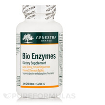 Bio Enzymes Natural Peppermint Ферменты Genestra