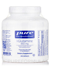 L-Глутамін L-Glutamine 850 mg Pure Encapsulations