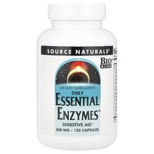 Daily Essential Enzymes 500 mg Ферменты Source Naturals
