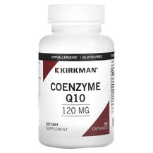 Коензим CoQ10 Coenzyme Q10 120 mg Hypoallergenic Kirkman Коензим CoQ10 Coenzyme Q10 120 mg Hypoallergenic Kirkman