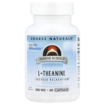 Serene Science L-Theanine 200 mg L-Теанин Source Naturals Serene Science L-Theanine 200 mg L-Теанин Source Naturals