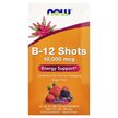 Фото товару Shots B-12 Mixed Berry10000 mcg 12 Shots, Вітамін B12 Кобаламін, 
