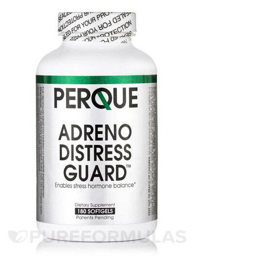 Основное фото товара Perque, Поддержка надпочечников, Adreno Distress Guard, 180 капсу
