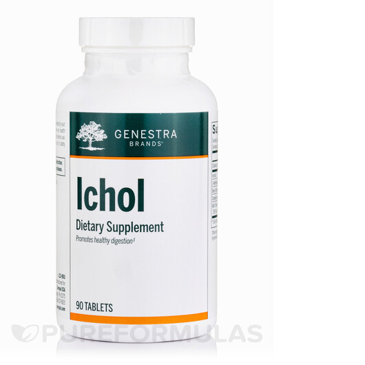 Основне фото товару Genestra, Ichol, Підтримка печінки, 90 таблеток