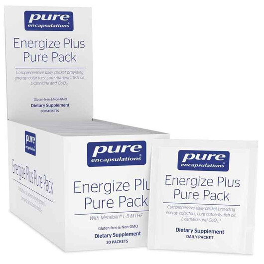 Основне фото товару Pure Encapsulations, Energize Plus Pure Pack, Мультивітаміни, 30 