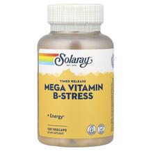 Mega B-Stress Мега Витамин B Solaray 120 капсул
