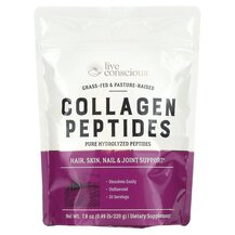 Колаген Collagen Peptides Unflavored Live Conscious 220 г Колаген Collagen Peptides Unflavored Live Conscious 220 г