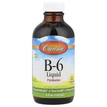 Вітамін B6 Піридоксин B-6 Liquid Carlson 120 мл Вітамін B6 Піридоксин B-6 Liquid Carlson 120 мл