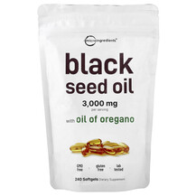 Чорний кмин Black Seed Oil With Oil of Oregano Micro