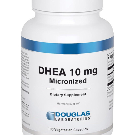 Основне фото товару DHEA Основне фото товару Douglas Laboratories, DHEA, Підтримка гормонів, 100 капсул