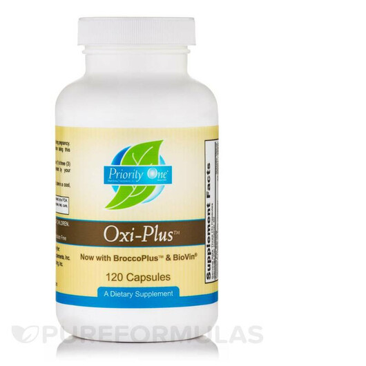 Основное фото товара Oxi-Plus With BroccoPlus & BioVin Основное фото товара Priority One, Брокколи, Oxi-Plus With BroccoPlus & BioVin, 12