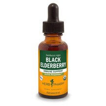 Organic Black Elderberry Extract Черная Бузина Herb Pharm