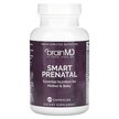 Фото товару Smart Prenatal Фото товару BrainMD, Smart Prenatal, Вітаміни для вагітних, 120 капсул