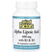 Фото товара Альфа-липоевая, Alpha-Lipoic Acid with B1 & B2 600 mg, 60 кап