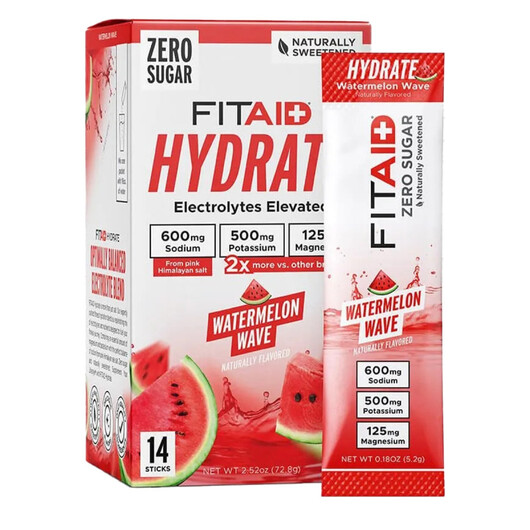 Основне фото товару Hydrate Electrolytes Elevated Watermelon Wave Flavor Основне фото товару Hydrate Electrolytes Elevated Watermelon Wave Flavor, Електроліти