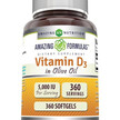 Фото товару Amazing Formulas Vitamin D3 in Olive Oil Фото товару Amazing Formulas Vitamin D3 in Olive Oil, Вітамін D, 3 in Olive O