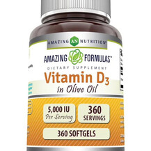 Вітамін D Amazing Formulas Vitamin D3 in Olive Oil Amazing