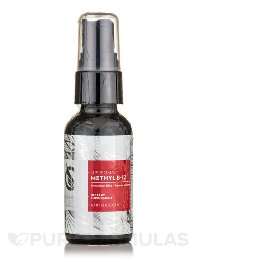 Основне фото товару Liposomal Methyl B-12 Основне фото товару Liposomal Methyl B-12, Вітамін B12 Кобаламін, 30 мл