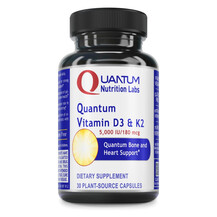 Вітаміни D3 K2 Quantum Vitamin D3 & K2 Quantum Nutrition