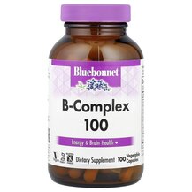 B-комплекс B-Complex 100 Bluebonnet Nutrition 100 капсул B-комплекс B-Complex 100 Bluebonnet Nutrition 100 капсул