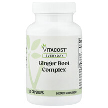 Корінь Імбиру Ginger Root Complex Vitacost 120 капсул