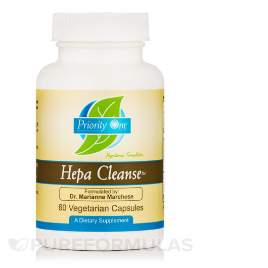 Основное фото товара Hepa Cleanse Основное фото товара Priority One, Поддержка печени, Hepa Cleanse, 60 капсул