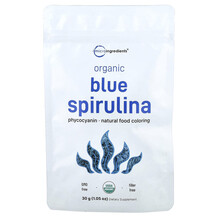 Organic Blue Spirulina Спирулина Micro Ingredients 30 г