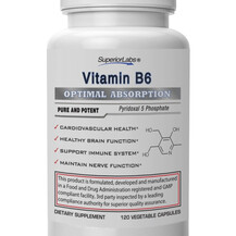 Vitamin B6 Витамин B Superior Labs 120 капсул