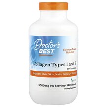 Collagen Types 1 & 3 Коллаген 1000 мг Doctor's Best