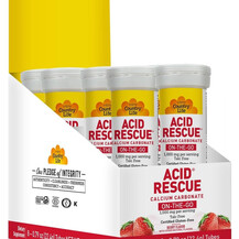 Acid Rescue Calcium Carbonate On-The-Go Berry Flavor от