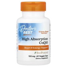 High Absorption CoQ10 Коэнзим CoQ10 100 мг Doctor's Best