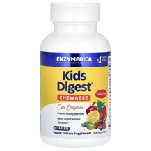 Kids Digest Chewable Пищеварительные ферменты для детей Kids Digest Chewable Пищеварительные ферменты для детей