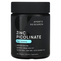 Zinc Picolinate High Potency 50 mg Цинк Пиколинат Sports