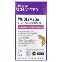 Омега для мам 500 мг Wholemega For Moms 500 mg New Chapter