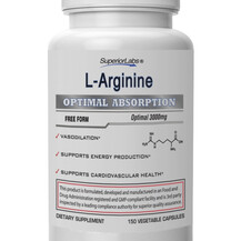 L-Аргінін L-Arginine Superior Labs 150 капсул