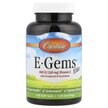 Фото товару Carlson, E-Gems, Вітамін E 268 мг 400 МЕ, 120 капсул