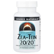 Підтримка здоров'я очей Zea-Tein 20/20 Source Naturals Підтримка здоров'я очей Zea-Tein 20/20 Source Naturals