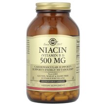 Ніацин 500 мг Vitamin B3 Niacin 500 mg Solgar 250 капсул Ніацин 500 мг Vitamin B3 Niacin 500 mg Solgar 250 капсул