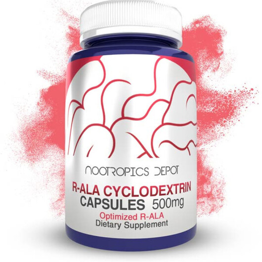 Основне фото товару R-ALA Cyclodextrin Capsules Основне фото товару R-ALA Cyclodextrin Capsules, Альфа-ліпоєва кислота, 30 Capsules