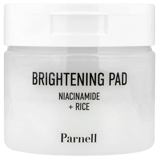Основное фото товара Niacinamide Rice Brightening Pad 80 Pads Основное фото товара Parnell, Сыворотка, Niacinamide Rice Brightening Pad 80 Pads, 160