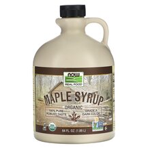 Maple Syrup Кленовий сироп NOW Foods 1.89 л Maple Syrup Кленовий сироп NOW Foods 1.89 л
