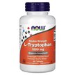 Фото товару L-Tryptophan Double Strength 1000 mg Фото товару NOW Foods, L-Tryptophan, L-Триптофан, 60 таблеток