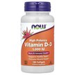 Фото товару NOW Foods, High Potency Vitamin D-3 1000 IU, Вітамін D, 180 капсу