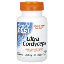 Кордицепс 750 мг Ultra Cordyceps 750 mg Doctor's Best
